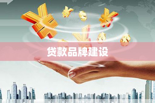 广灵贷款品牌建设
