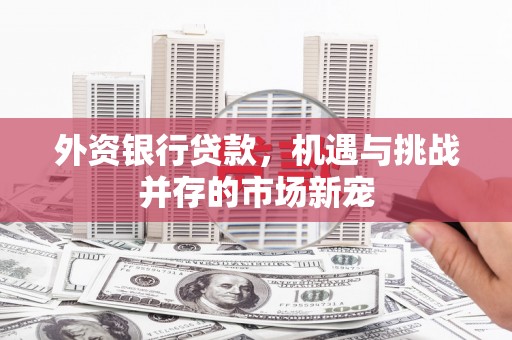 广灵外资银行贷款，机遇与挑战并存的市场新宠
