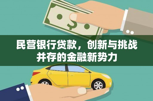 广灵民营银行贷款，创新与挑战并存的金融新势力