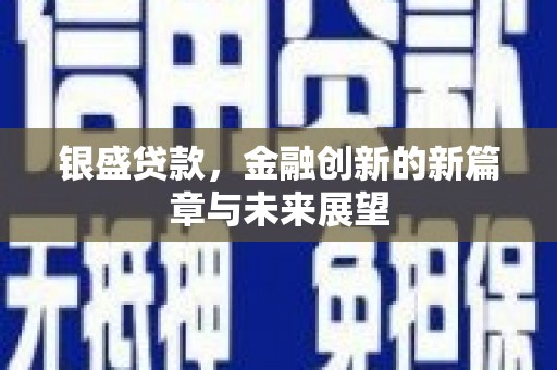 广灵银盛贷款，金融创新的新篇章与未来展望
