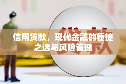 广灵信用贷款，现代金融的便捷之选与风险管理