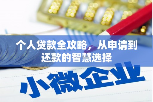广灵个人贷款全攻略，从申请到还款的智慧选择