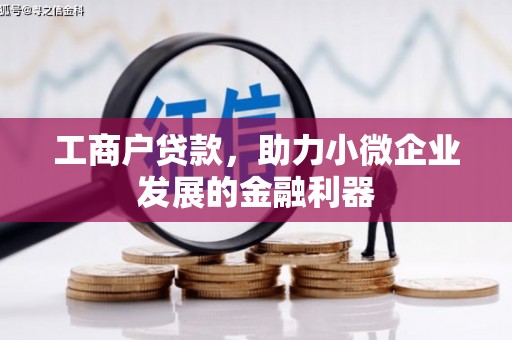 广灵工商户贷款，助力小微企业发展的金融利器