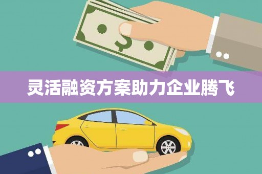 广灵灵活融资方案助力企业腾飞