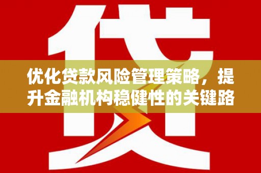 广灵优化贷款风险管理策略，提升金融机构稳健性的关键路径