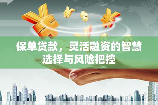 广灵保单贷款，灵活融资的智慧选择与风险把控