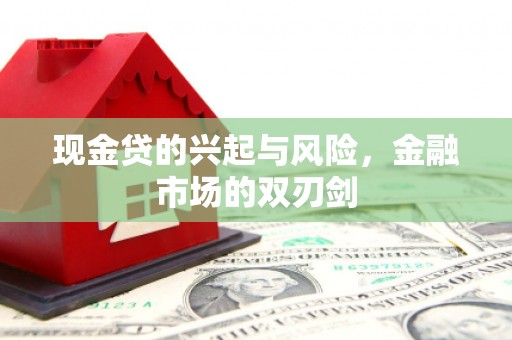 广灵现金贷的兴起与风险，金融市场的双刃剑