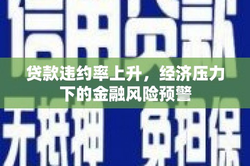 广灵贷款违约率上升，经济压力下的金融风险预警