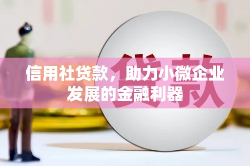 广灵信用社贷款，助力小微企业发展的金融利器