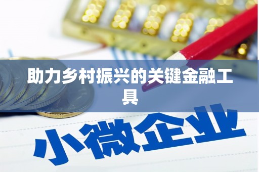 广灵助力乡村振兴的关键金融工具