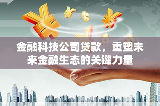 广灵金融科技公司贷款，重塑未来金融生态的关键力量