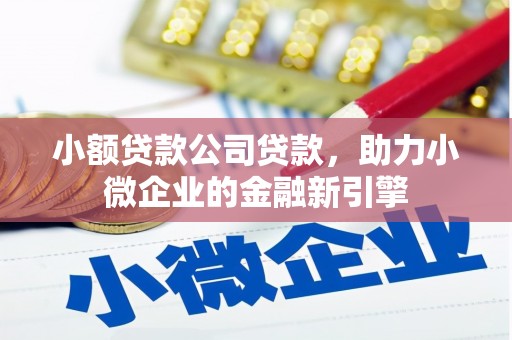 广灵小额贷款公司贷款，助力小微企业的金融新引擎
