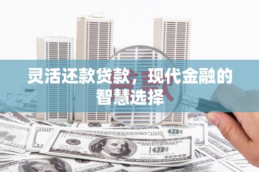 广灵灵活还款贷款，现代金融的智慧选择