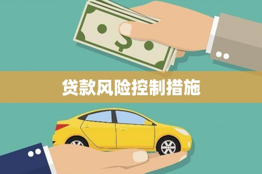 广灵贷款风险控制措施