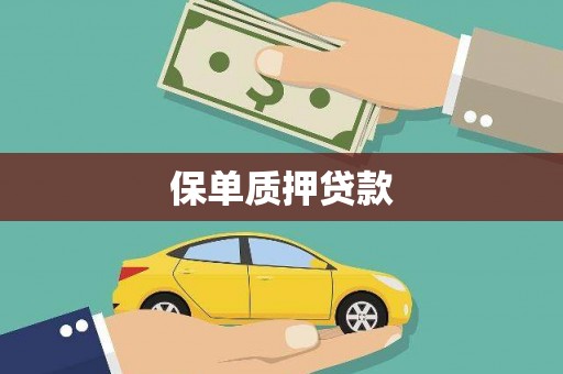 广灵保单质押贷款